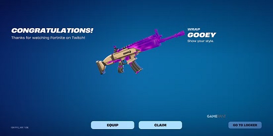 Ini Cara Dapatkan Gooey Wrap Gratis di Fortnite