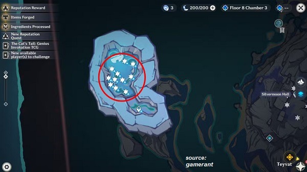 71 Lokasi Moonfall Silver di Genshin Impact